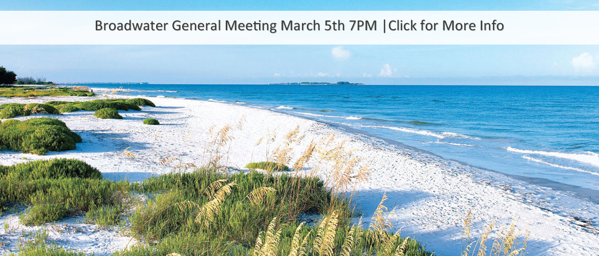 Broadwater General Meeting March 5th @ 7PM